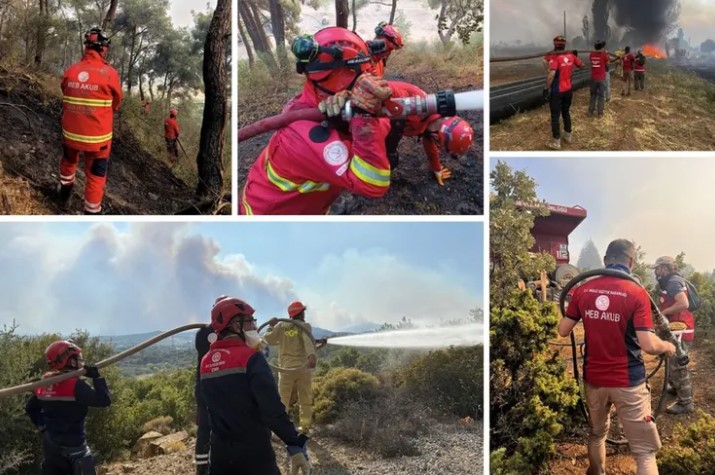 'MEB AKUB' Yeşil Vatan İçin Sahada Görevdeydi